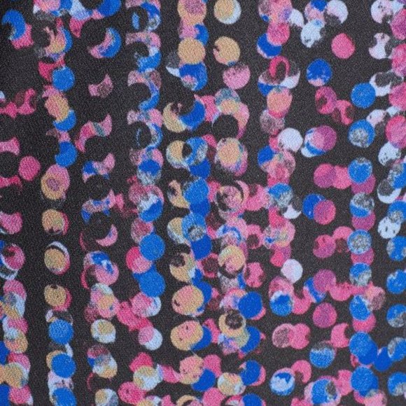 Chetta B Confetti Print Knit Sheath Dress 2 - Picture 4 of 4